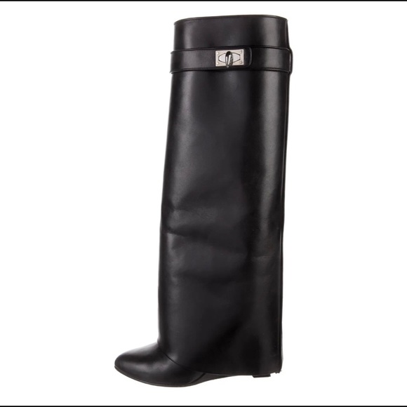 Givenchy Leather Knee-High Boots - Picture 3 of 13
